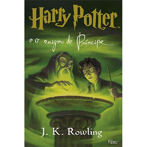 Capa de Harry Potter e o Enigma do Príncipe