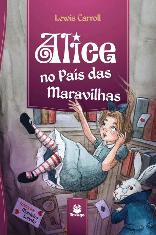 Capa de Alice no País das Maravilhas